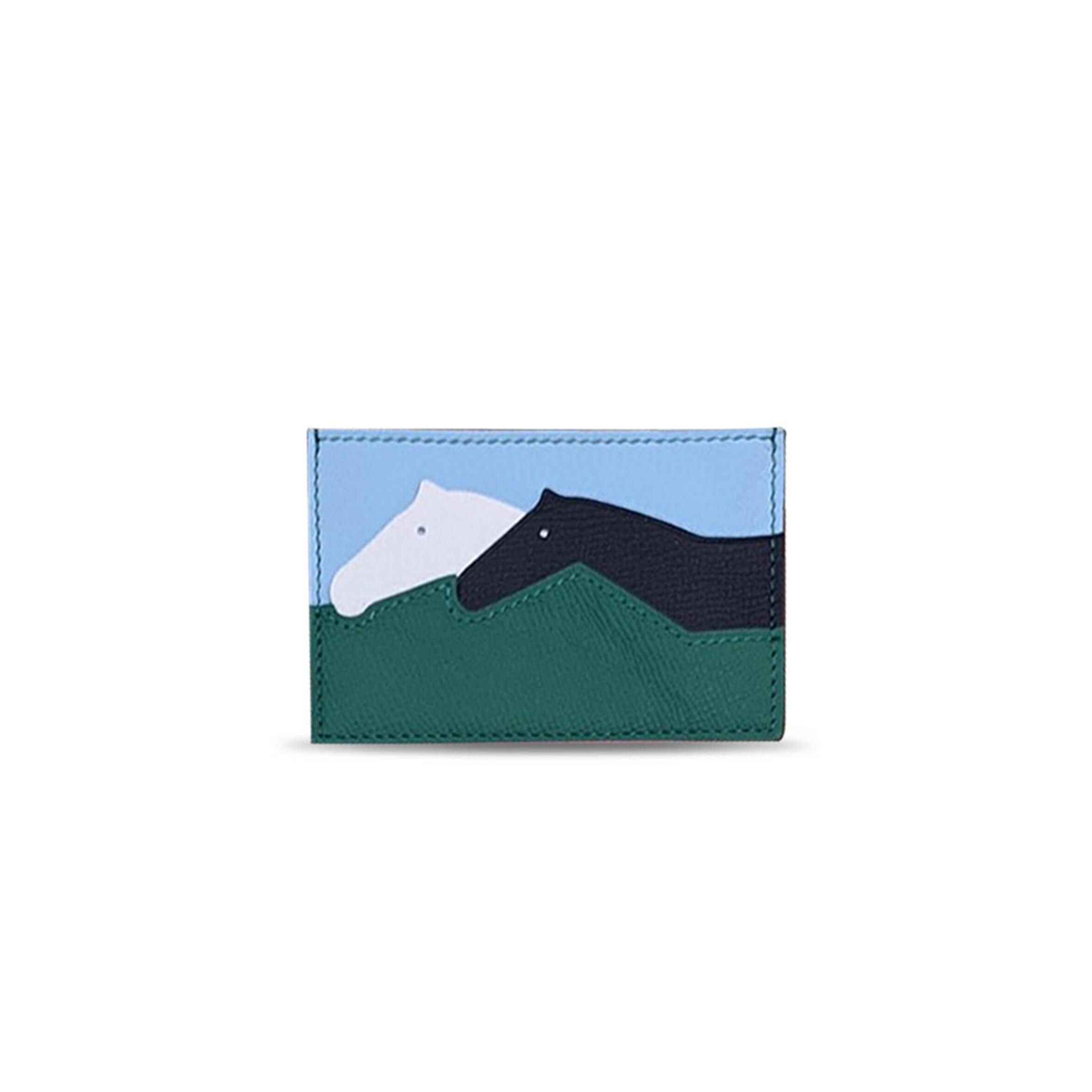 H**mes LES PETITS CHEVAUX CARD HOLDER (11*7cm)
